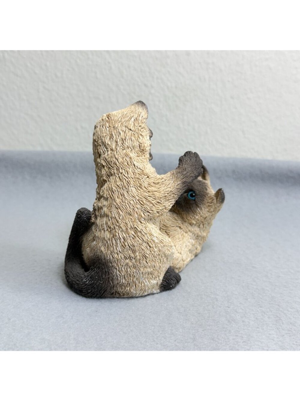 Vintage Stone Critters SC-368 Siamese Kittens Playing Figurine 1996 USA - Picture 12 of 14